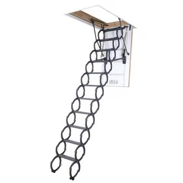 Fakro 66875 LST Scissor Insulated Attic Ladder; 300Lbs, Fakro, Mfr#: 66875